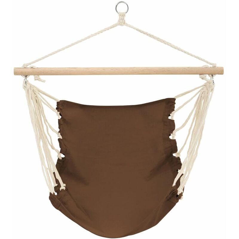 

Hamaca Silla 100 x 80 cm Algodón Marrón - Marrón