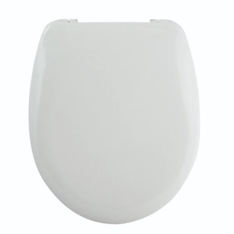 Hamberger  Abattant WC Nova Pro - 368 mm - Duroplast Antibactérien - Mécanisme de Chute Douce