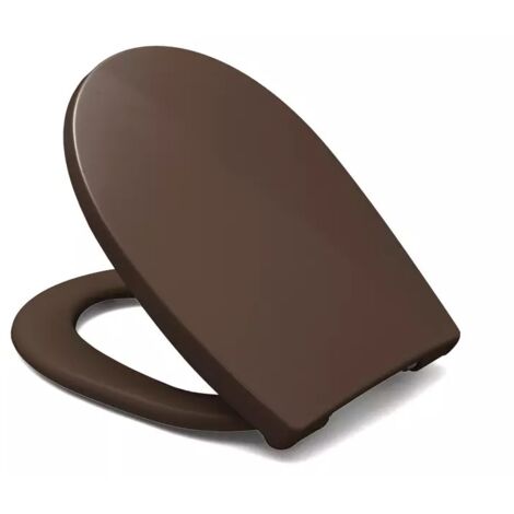 Hamberger WC-Sitz Passat Toilettensitz mit SoftClose, Farbe balibraun