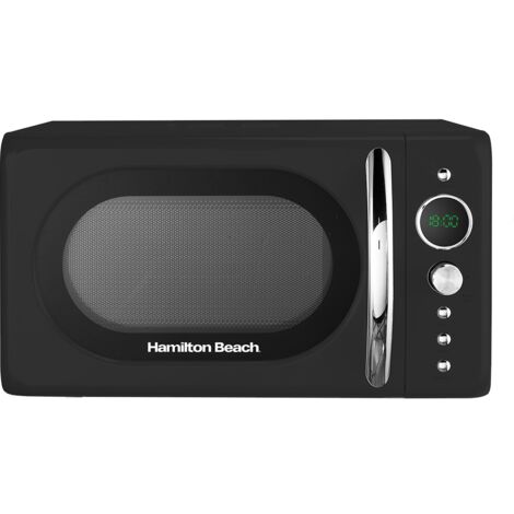 Hamilton Beach 20L Retro Black Microwave