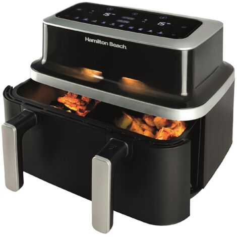 Hamilton Beach Air Fryer 9L VisionCook Dual Air Fryer 2600W