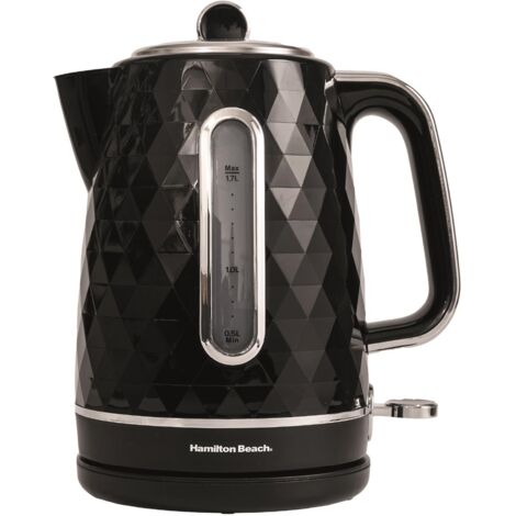Hamilton Beach Diamond Electric Kettle 1.7L Black