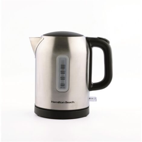 Hamilton Beach Electric Kettle Compact 1L Brushed