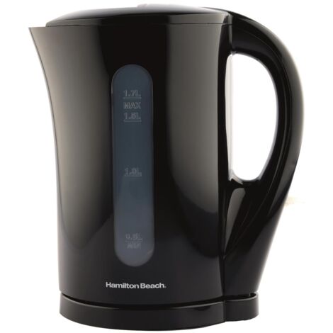 Hamilton Beach Electric Kettle Essential 1.7L Black