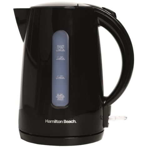 Hamilton Beach, Electric Kettle Essentials Rapid Boil 1.7L Black