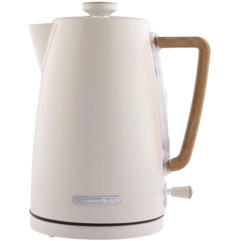 Hamilton Beach Scandi Electric Kettle Matte Cream 1.7L