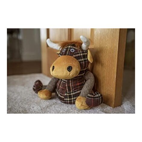Hamish The Highland Cow Door Stop