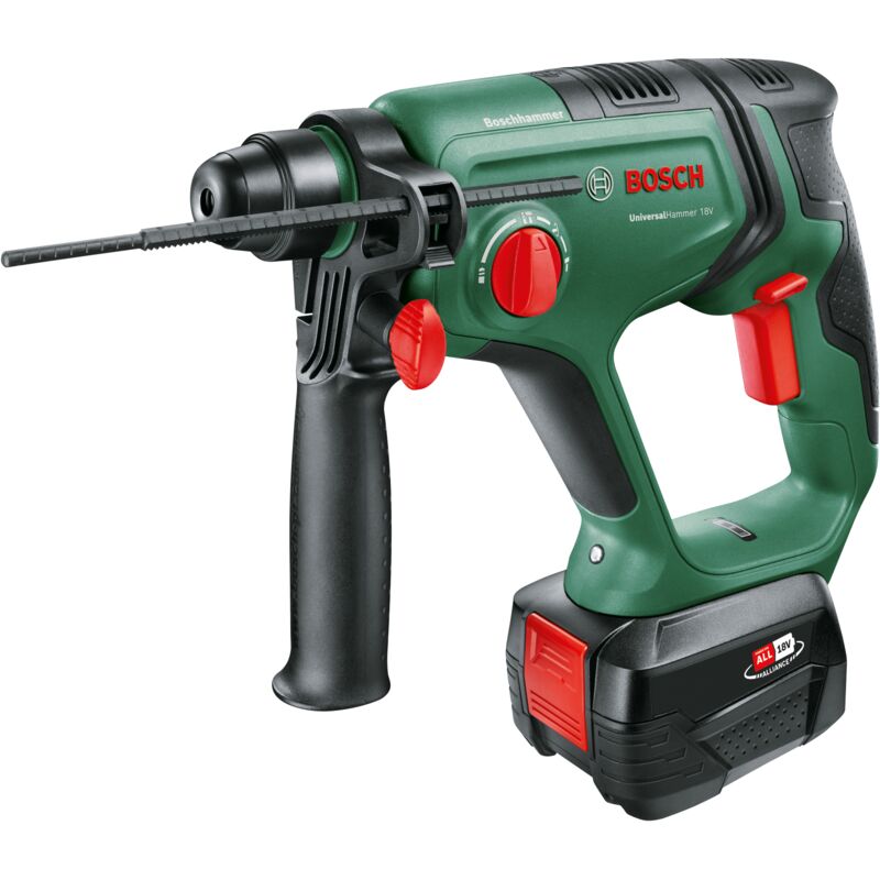 Bosch - Perceuse-visseuse sans fil UniversalHammer 18V (1x batterie 4,0 Ah, système 18 v, mallette)