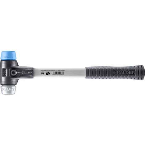 Hammer HALDER SIMPLEX TPE weich / Weichmetall mit verstärktem Tempergussgehäuse und Glasfaserstiel - D=30 mm - 3719.030
