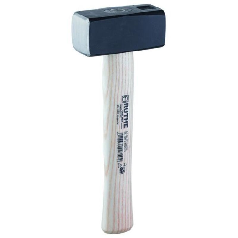 Hammer - PICARD - Ash handle - Black lacquered head - C45 steel - 1000 grams