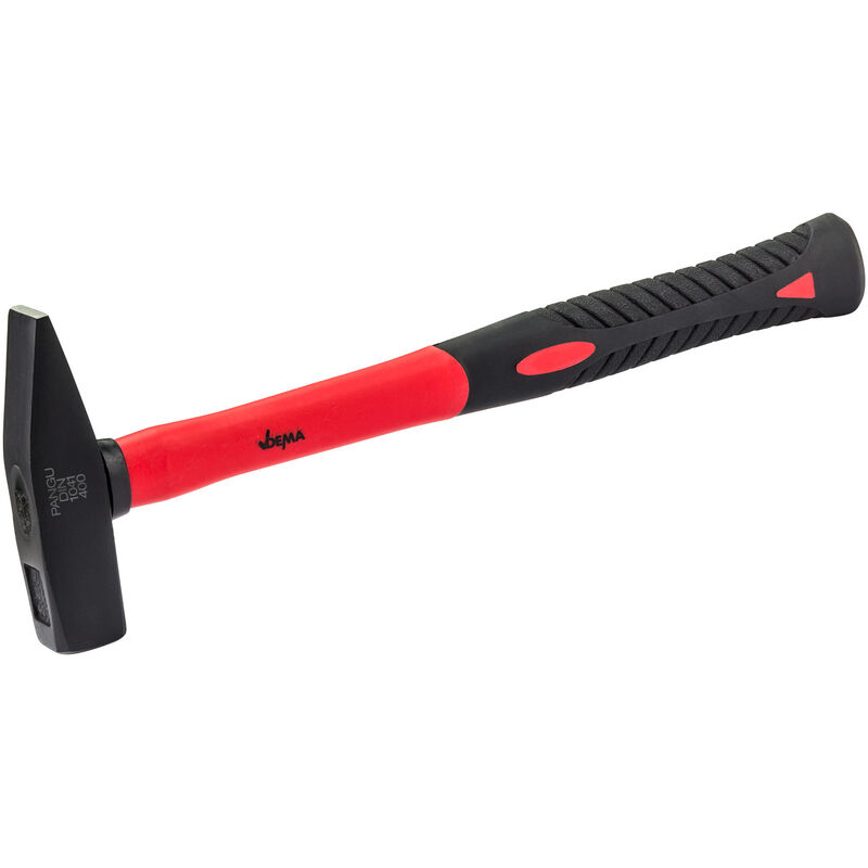Image of Schlosserhammer / Hammer 400g mit Fiberglasstiel