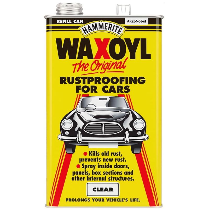 Hammerite - 5092941 Waxoyl Refill Can Clear 5 Litre hmmwaxoylcl