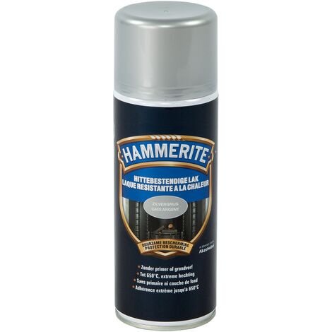 Hammerite Anti-Hitze-Lack, Silbergrau, 400 ml
