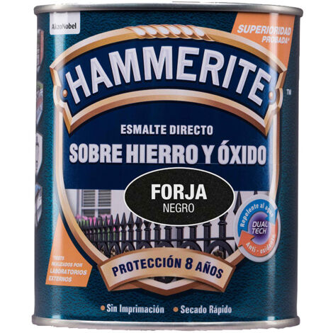 NIUBÓ HAMMERITE ESMALTE FORJA NEGRO 750ML -