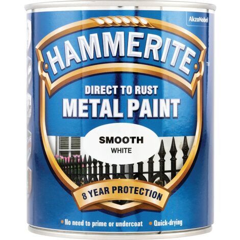 Hammerite Metal Paint Smooth White