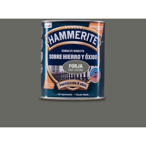Hammerite Metallic Emaille Forge Dunkelgrau 0,750L 5093211