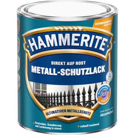 HAMMERITE Metallschutz-Lack Matt Schwarz 250ml - 5134931