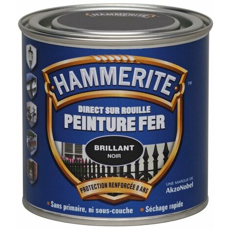 Hammerite Peinture fer Direct sur rouille Brillant