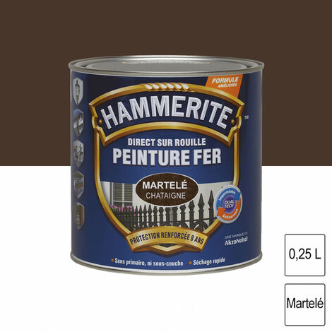 Hammerite Peinture fer Direct sur rouille Martelé