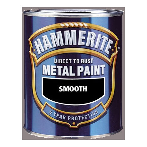 Hammerite - Smooth Direct to Rust - 750ML - Blue Slate