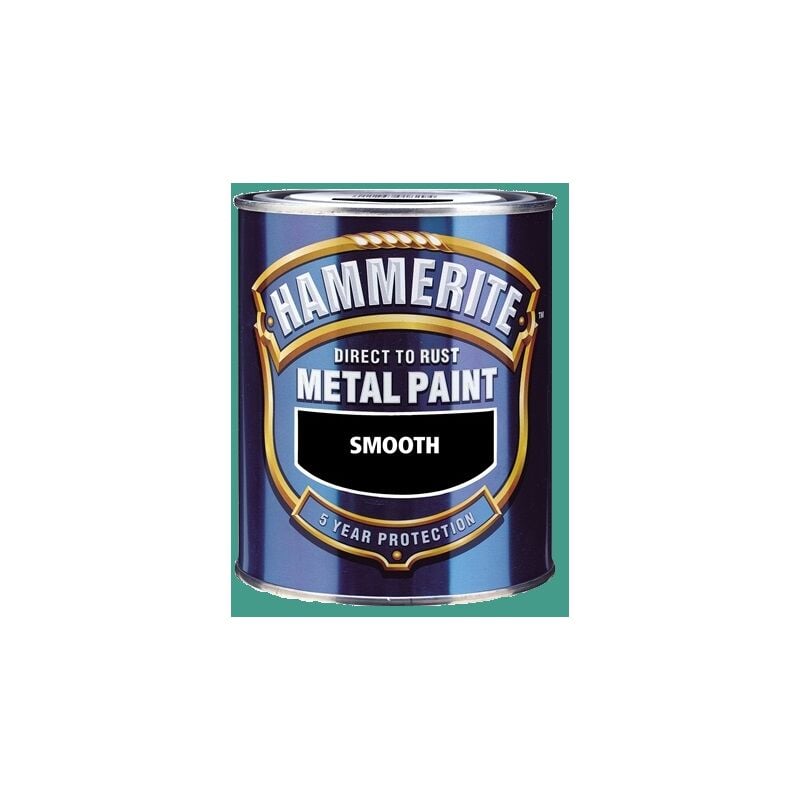 Hammerite - Smooth Direct to Rust - 750ML - Emerald Stone - Emerald Stone