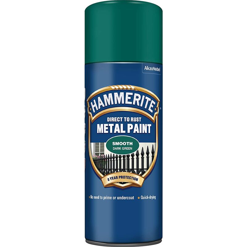 Hammerite Smooth Direct To Rust 400ml Dark Green Aerosol 29 N1qp 3n36 - Hammerite High Heat Paint Colours