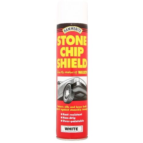 Hammerite Stonechip Shield White Aerosol 600ml