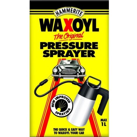 Hammerite Waxoyl High-Pressure Spray Gun for Quick and Easy Rustproofing Application