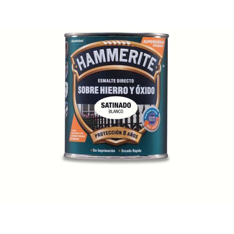 Hammerite Weiß Satin Metallic Emaille 0,750L 5093743
