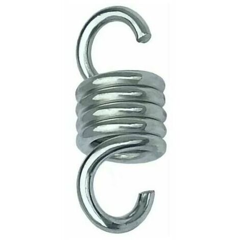 Hammock Spring - Hardened Galvanized Steel - For Hanging Hammock Chairs and Porch Swings - 600 lb Load Capacity