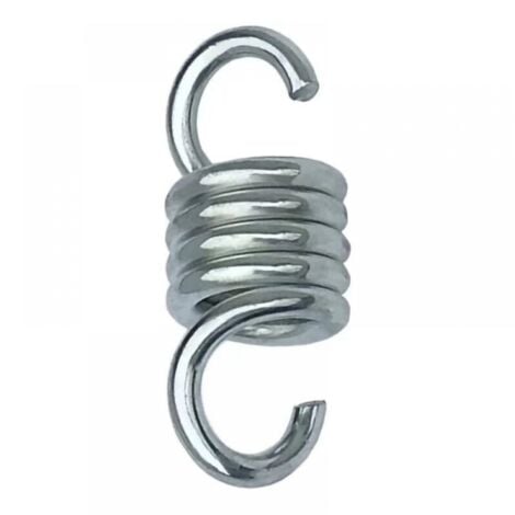 Hammock Springs - Hardened Galvanized Steel - For Hanging Hammock Chairs and Swings - Pull Capacity 650 kg