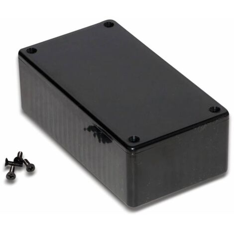 Hammond 1591CBK scatola universale nera 120x65x40 mm