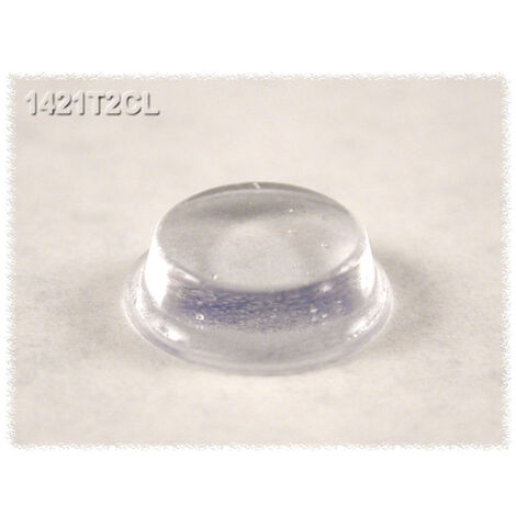 Hammond Electronics 1421T2CL Gerätefuß selbstklebend, rund Natur (Ø x H) 12.7 mm x 3.5 mm 24 St.