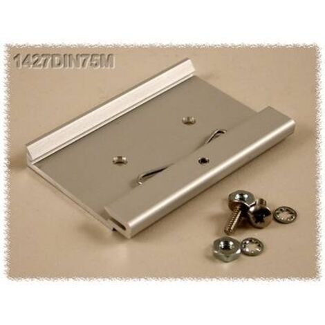 Hammond Electronics 1427DIN75M Clip DIN per montaggio su guida DIN 1 pz.