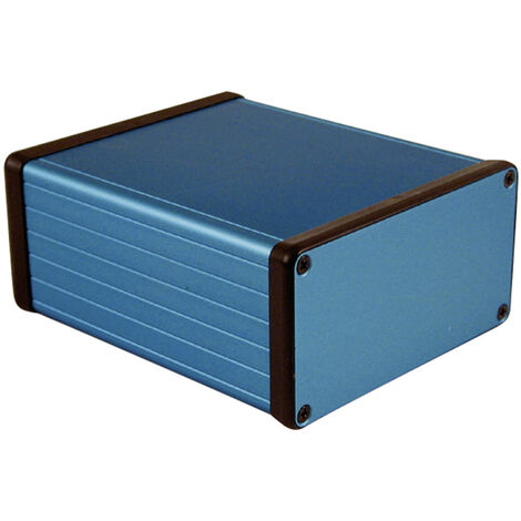 Hammond Electronics  1455N1201BU Universal-Gehäuse 120 x 103 x 53  Aluminium  Blau 1 St.