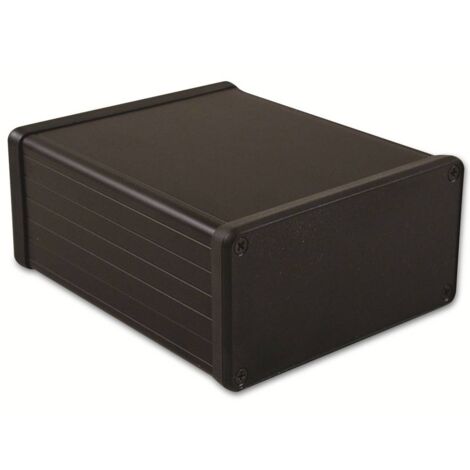Hammond Electronics 1455N1202BK Contenitore a profilo Alluminio Nero 1 pz.