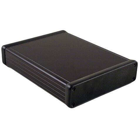 Hammond Electronics  1455U2202BK Universal-Gehäuse 220 x 191 x 66  Aluminium extrudiert Schwarz (elo