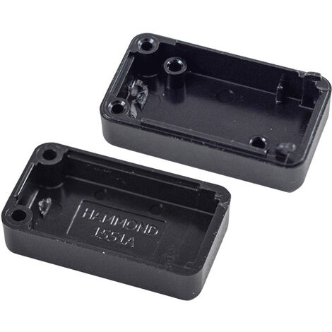 Hammond Electronics  1551ABK Universal-Gehäuse 15 x 20 x 35  ABS  Schwarz 1 St.