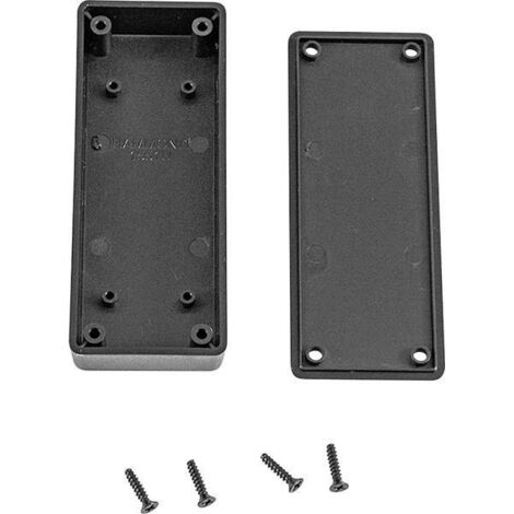 HAMMOND ELECTRONICS 1551UBK CONTENITORE UNIVERSALE 100 X 40 X 20 ABS NERO 1 PZ.