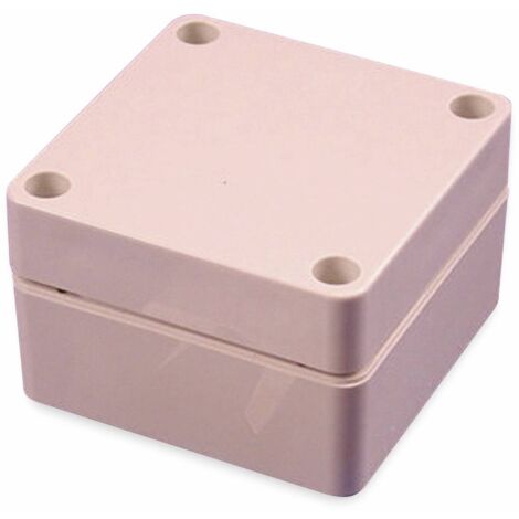 HAMMOND ELECTRONICS 1554BGY CONTENITORE UNIVERSALE 65 X 65 X 40 ABS GRIGIO (RAL 7035) 1 PZ.