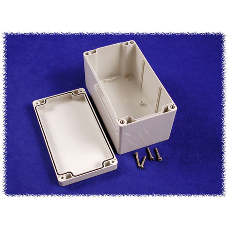Hammond Electronics  1554K2GY Universal-Gehäuse 160 x 90 x 90  Polycarbonat  Grau 1 St.