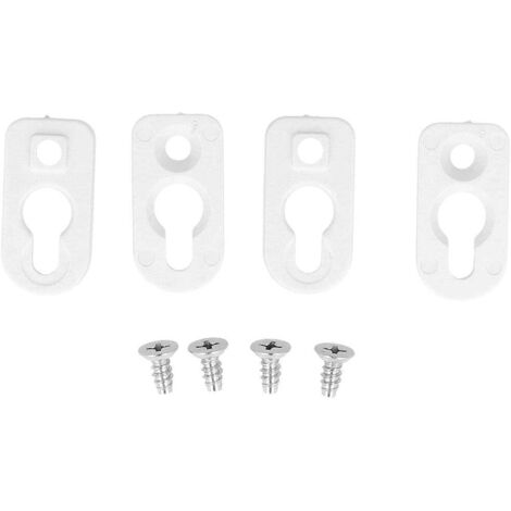 Hammond Electronics 1556FOOTWH-4 Pied de montage plastique ABS blanc (L x l x H) 51 x 51 x 5 mm 4 pc(s) C526172