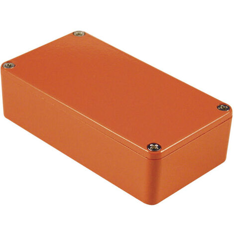 Hammond Electronics  1590BOR Universal-Gehäuse 111.5 x 59.5 x 31  Aluminium  Orange 1 St.