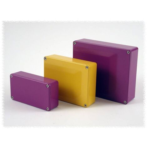 Hammond Electronics 1590BYL Contenitore universale 111.5 x 59.5 x 31 Alluminio Giallo 1 pz.