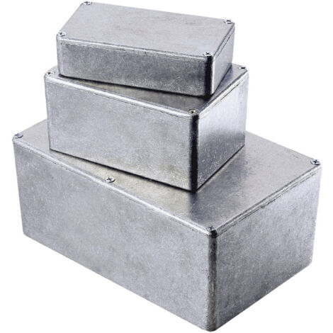 Hammond Electronics  1590GBK Universal-Gehäuse 100 x 50 x 25  Aluminium Druckguss Schwarz 1 St.