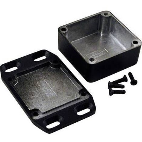 Hammond Electronics 1590LLBFLBK Boîtier universel 50 x 50 x 25 aluminium noir 1 pc(s) S206231