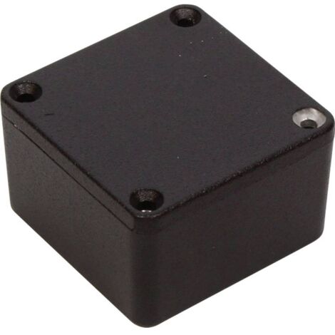 Hammond Electronics 1590MMBK Boîtier universel 50 x 50 x 31 aluminium noir 1 pc(s) S206241