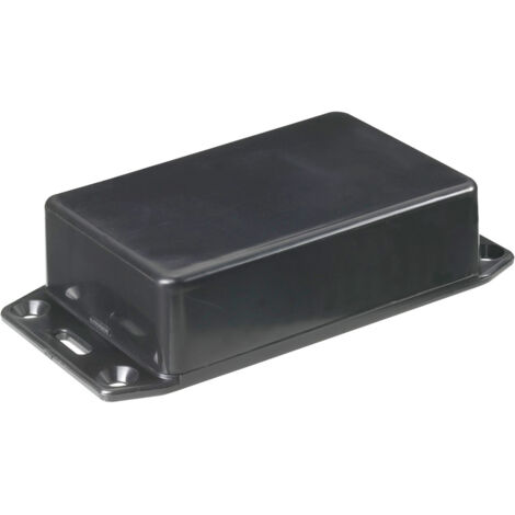 Hammond Electronics 1591AFLBK Euro-Gehäuse 100 x 50 x 25 ABS Schwarz 1 St.