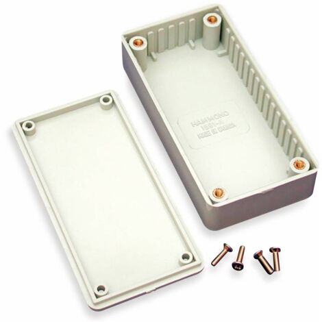 HAMMOND ELECTRONICS 1591AGY CONTENITORE EURO 100 X 50 X 25 ABS GRIGIO (RAL 7035) 1 PZ.