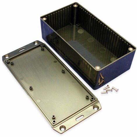 Hammond Electronics 1591DFLBK Contenitore Euro ABS Nero 1 pz.